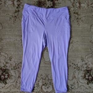 Happy Camper By Torrid Lavender Leggings Size 3